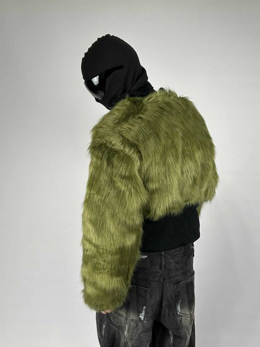 Бомбер зелений камо с мехом куртка курточка пуховик мех MA-1 jacket