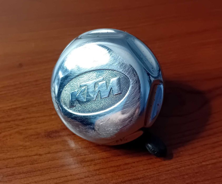 Dzwonek rowerowy z logo KTM  Made in Germany /retro/.