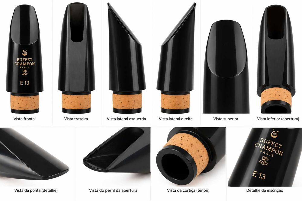 Boquilha para clarinete/Mouthpiece for clarinet
