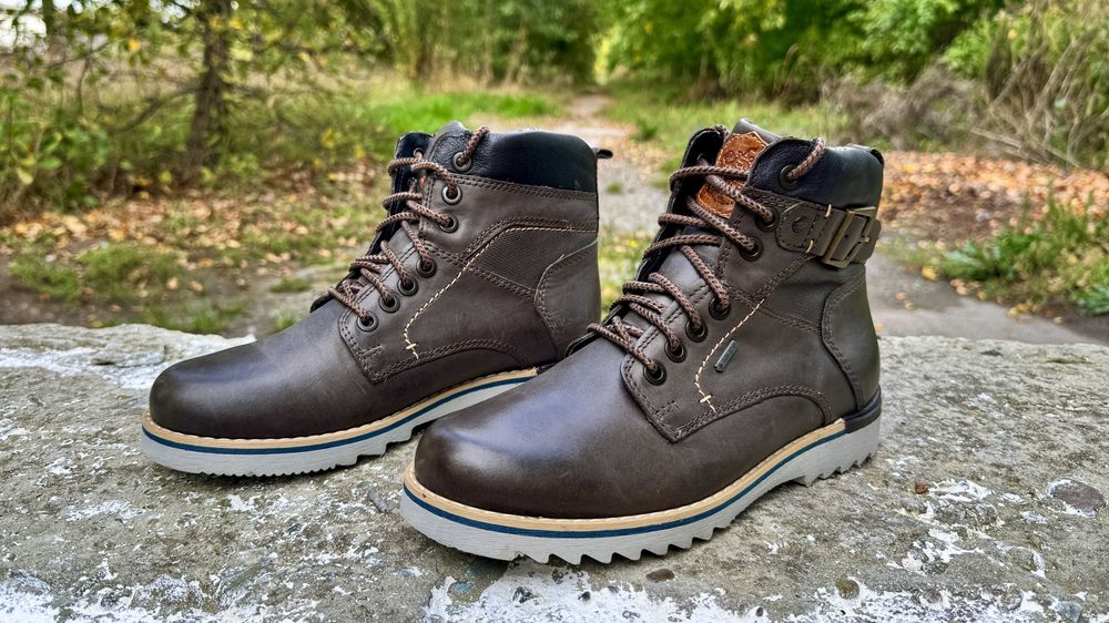 Шкіряні мембранні чоловічі черевики Fretz Gore-Tex