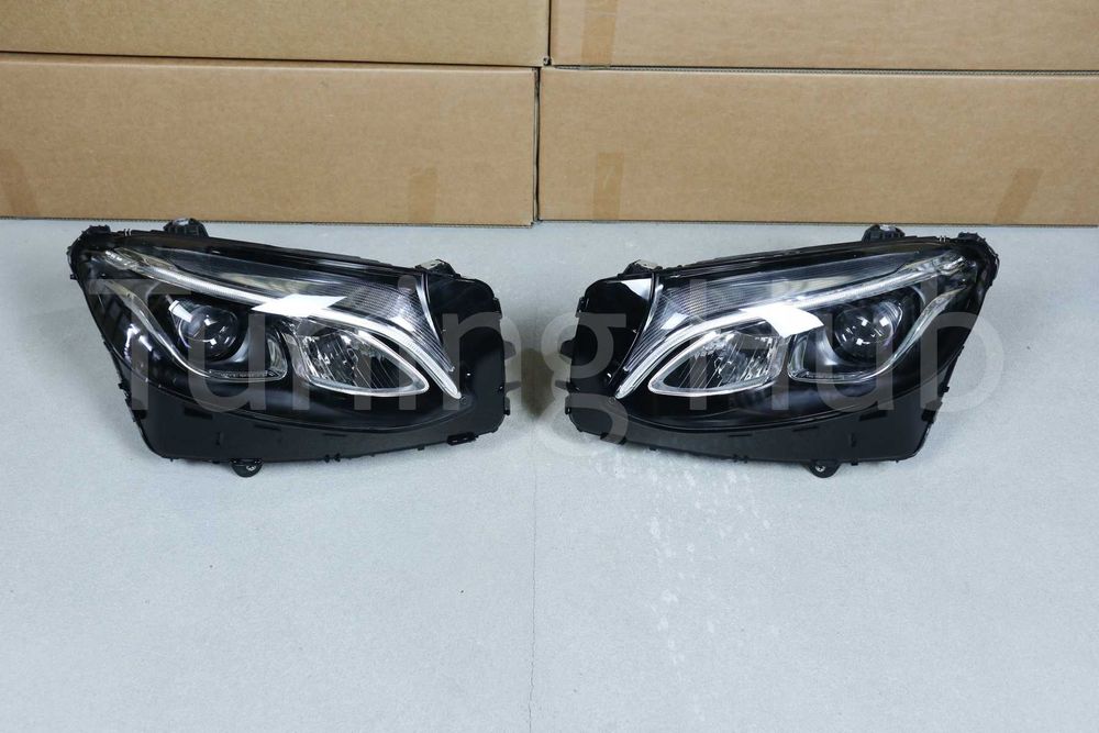 Передня оптика (Фари) для Mercedes-Benz GLC-Class X253 Coupe C253 (2015-2019) LED (без блоків)