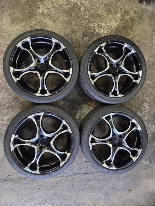 Jantes 18" Carmani 5x100 com Pneus