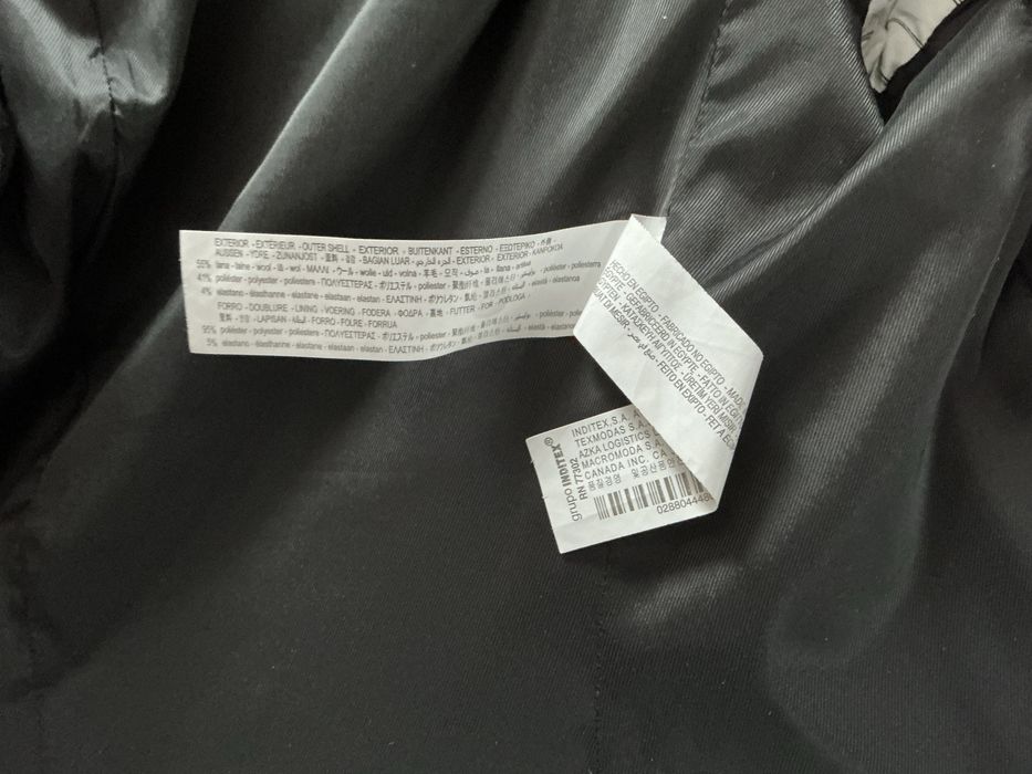 ZARA garnitur wełniany z teksturą r.48 (38) - stan idealny