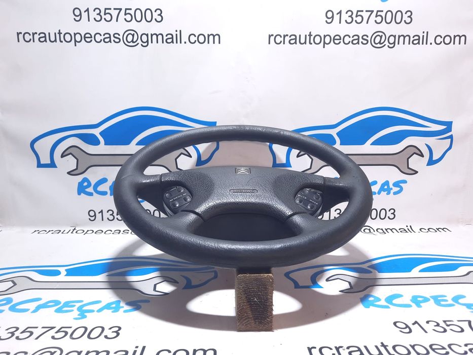 VOLANTE GUIADOR COMPLETO CITROEN XSARA PICASSO N68 94634750ZL PELE