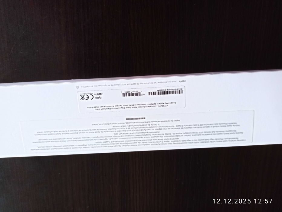 Apple Watch Series 3 czarny