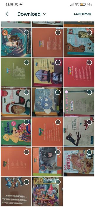 Livros vários e coleções completas crianças e jovens
