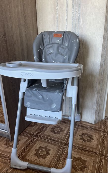 Стільчик для годування MoMi Yumtis dark gray