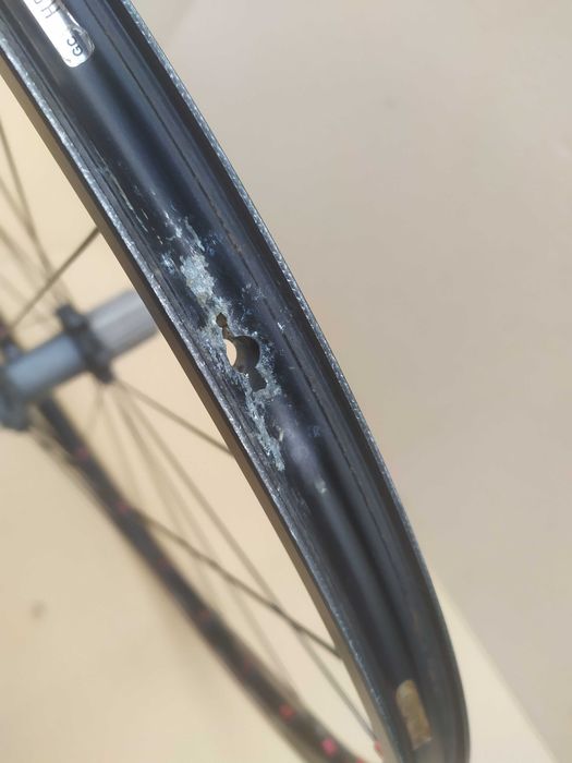 Koło Tył Shimano Deore XTR M970 Disc Uszkodzona Obręcz