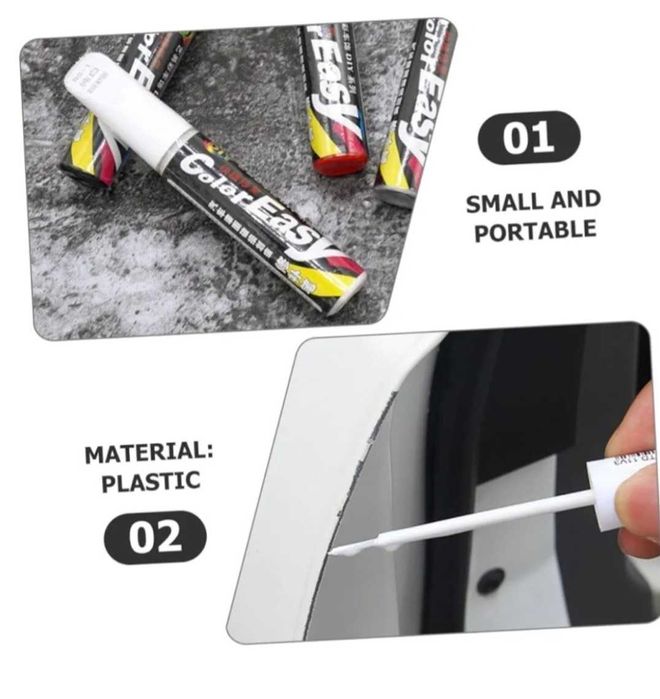 Rysik Samochodowy Długopis Do Naprawy Samochodu Białego