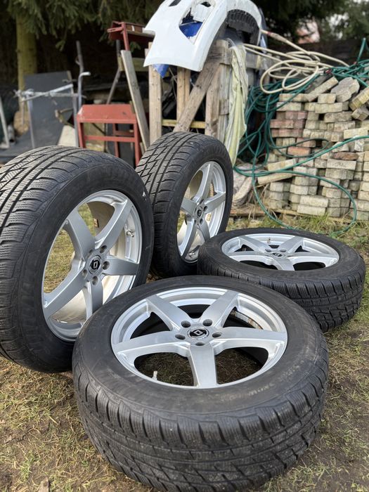 Alufelgi 5x112 18” z oponami zimowymi