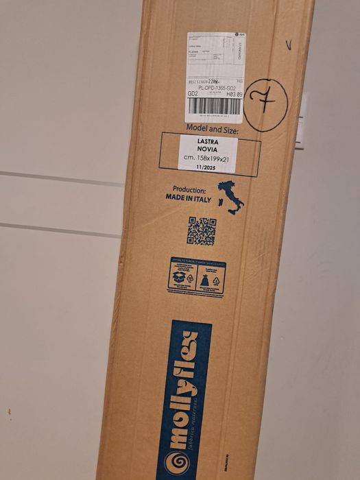 Nowy materac Novia Mollyflex 160 x 200