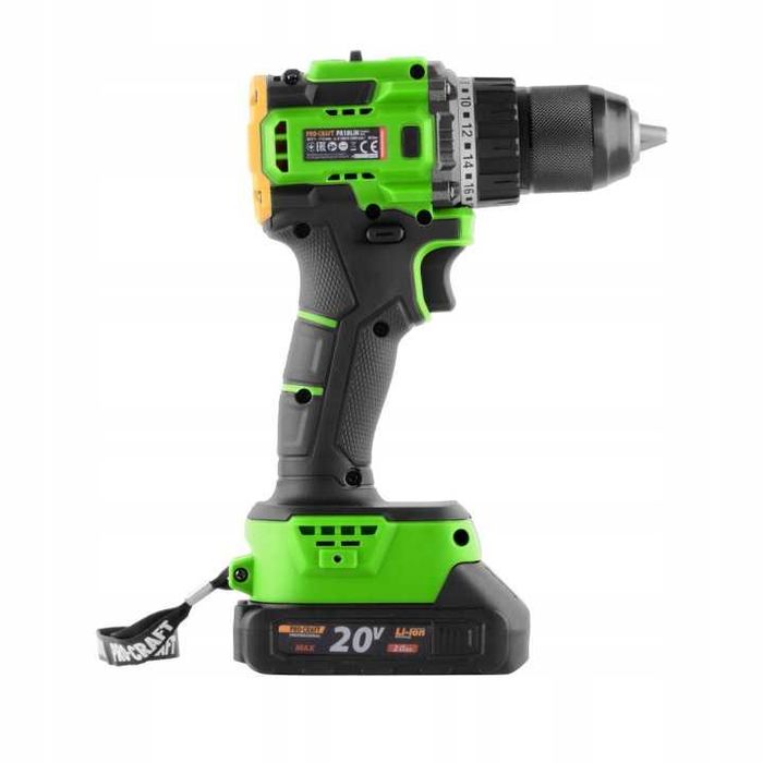 Wkrętarka akumulatorowa wiertarka 80Nm mocna 20V 2Ah PRO*** MOCNA