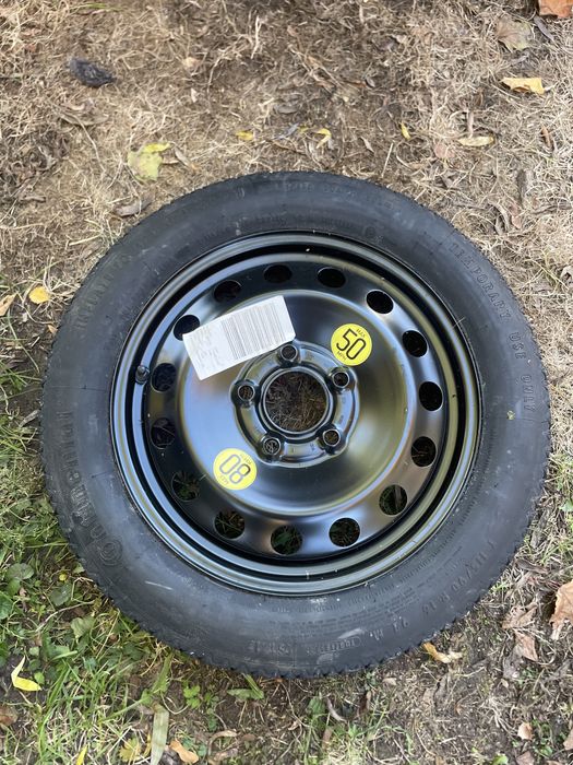 Koło zapasowe Koło Dojazdowe BMW e46 r16 115/90r16 continental  5x120 et32 oryginał nowe