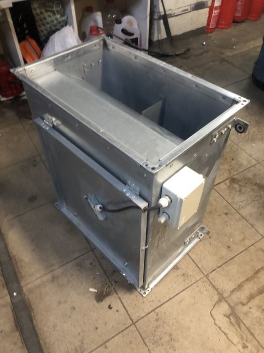 Центробежный прямоугольный канальный вентилятор Ніdria IMP с доп. обор