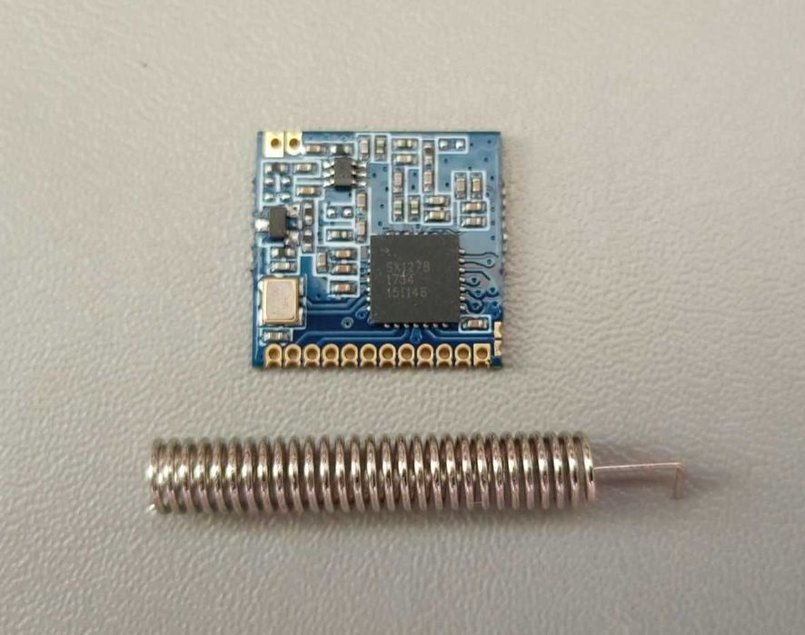 LoRa SX1278 433 МГц радиочастотн модуль спиральная антенна в комплекте