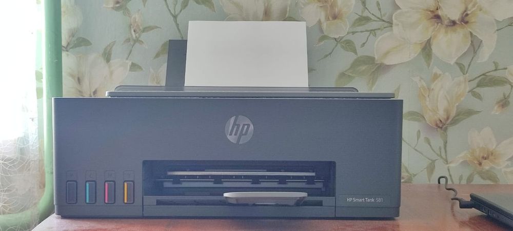 Кольоровий струменевий принтер, сканер, ксерокс 3/1 HP Smart tank 580