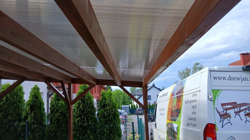 Zadaszenie na samochód garaż carport