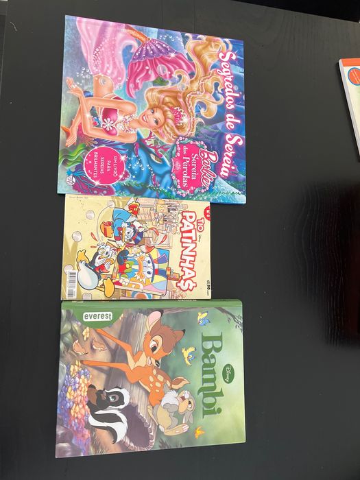 Conjunto 18 livros e jogos infantis para venda