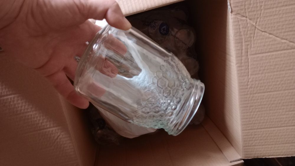 Envases de vidro para mel