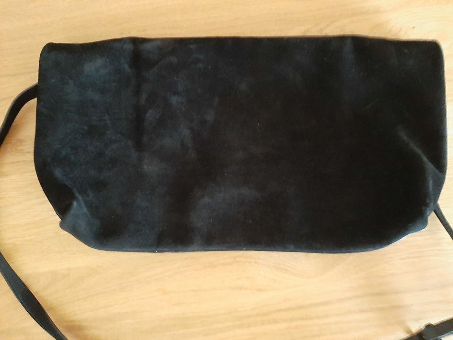 Skórzana torebka Massimo Dutti