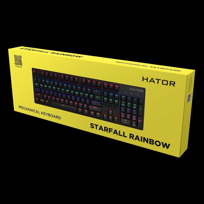 Клавиатура Hator Starfall Rainbow red switch