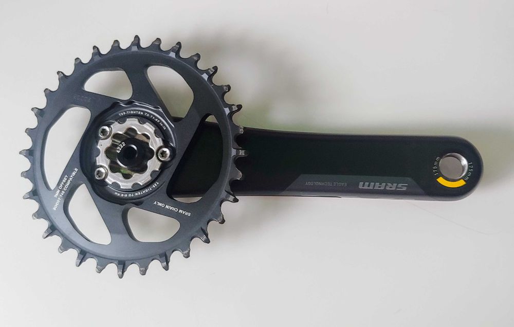 Prawe ramie korby SRAM XX1 Eagle DUB 175mm Carbon