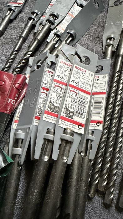 Квадробури свердла Bosch / Tomax (по бетону)