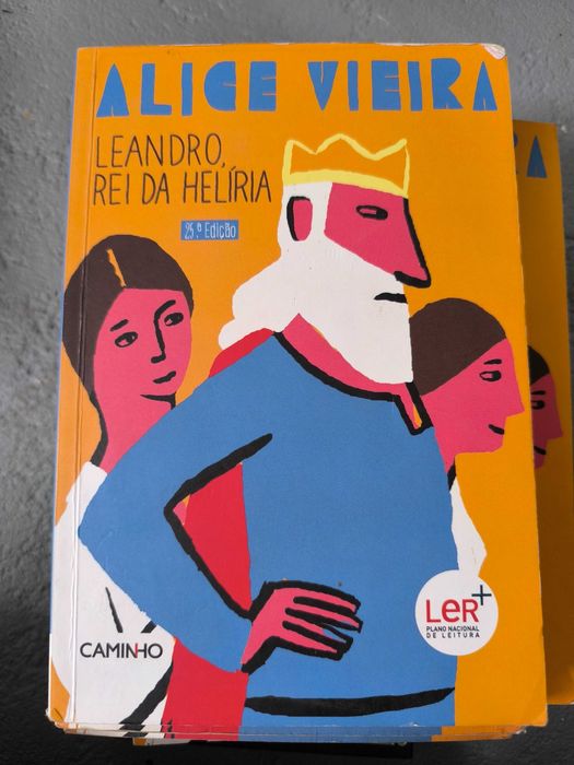 Leandro Rei da Helíria Alice Vieira Teatro Juvenil Literatura