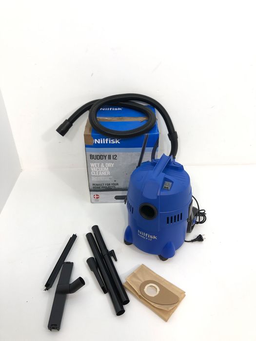 Odkurzacz workowy Nilfisk Buddy II niebieski 1200 W 12 l