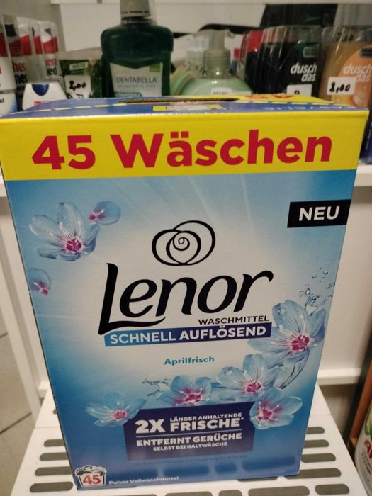 Niemiecki proszek do prania Lenor 45 prań