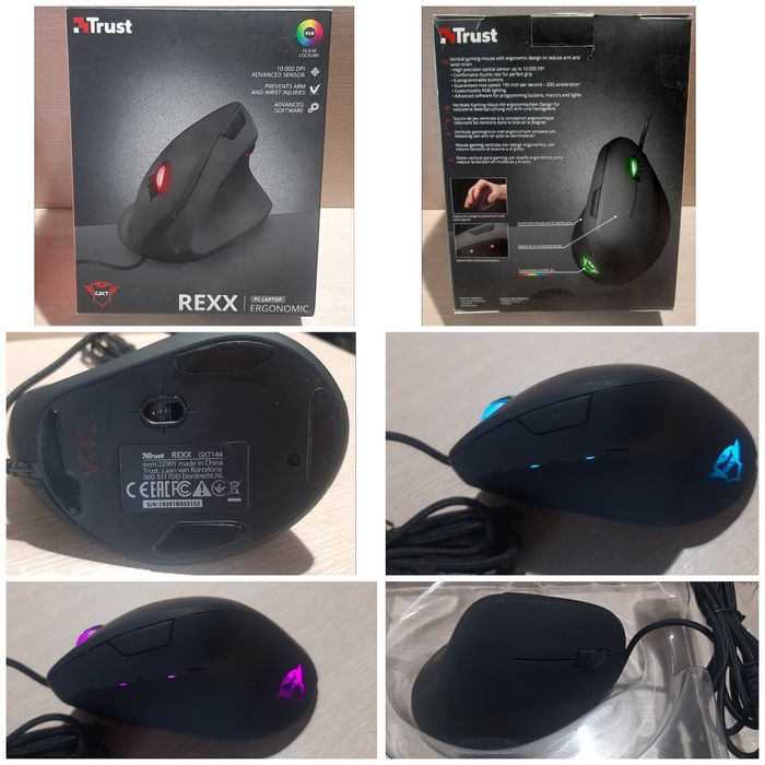 Нові USB дротові миші Trust Orna, Rava, Sikanda, Rexx, Genius Scorpion