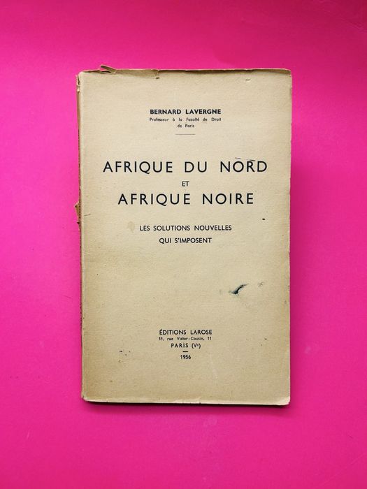 AFRIQUE DU NORD ET AFRIQUE NOIRE
