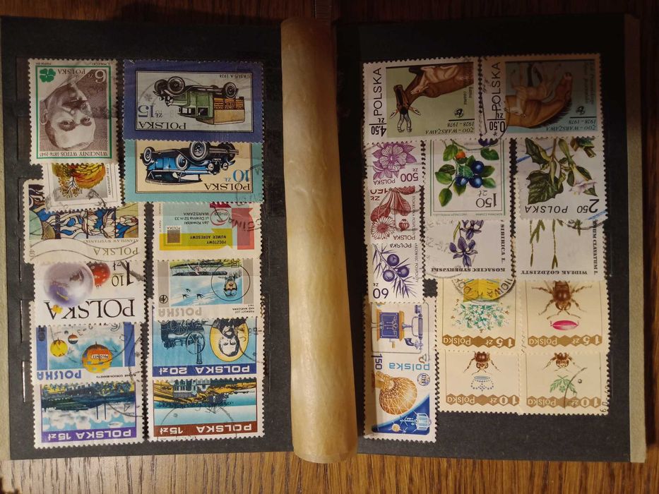 znaczki Polska z klaserem