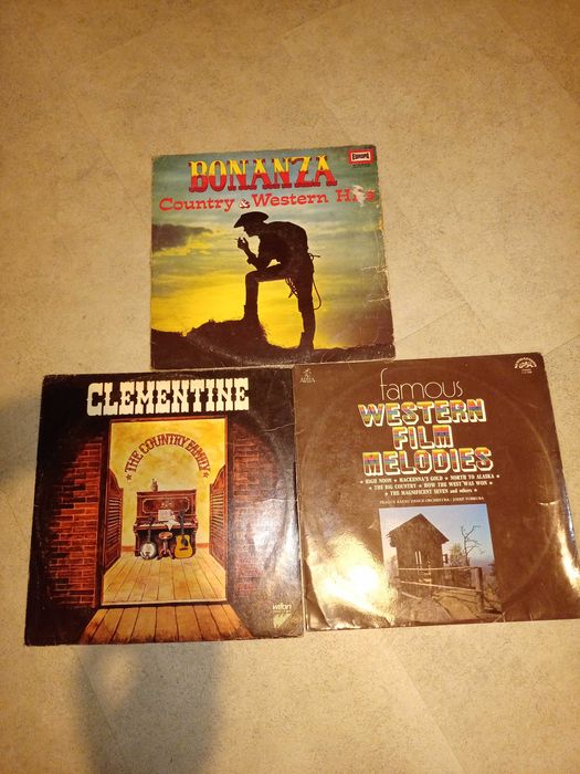 Country & western na winylu.