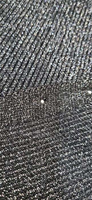 New collection sukienka midi brokatowa czarna sylwester Uni