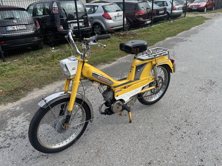 Motobécane Mobylette 1974 – oryginał – sprawny – tabliczka znamionowa
