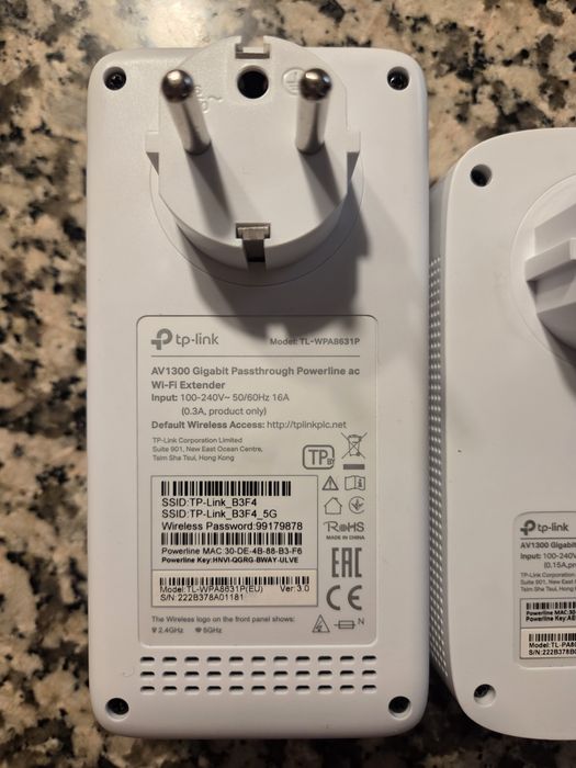 Kit Powerline TP-Link tl-WPA8630P KIT 1300Mbps