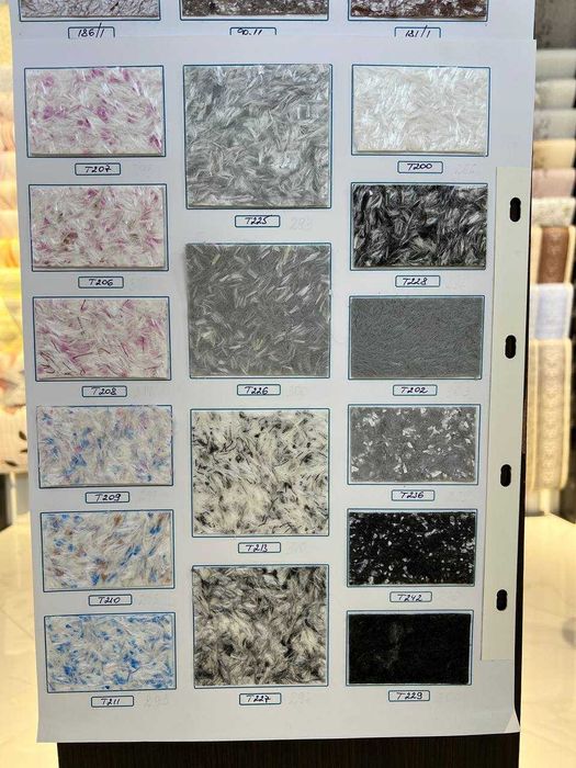 Рідкі шпалери для оздоблення.