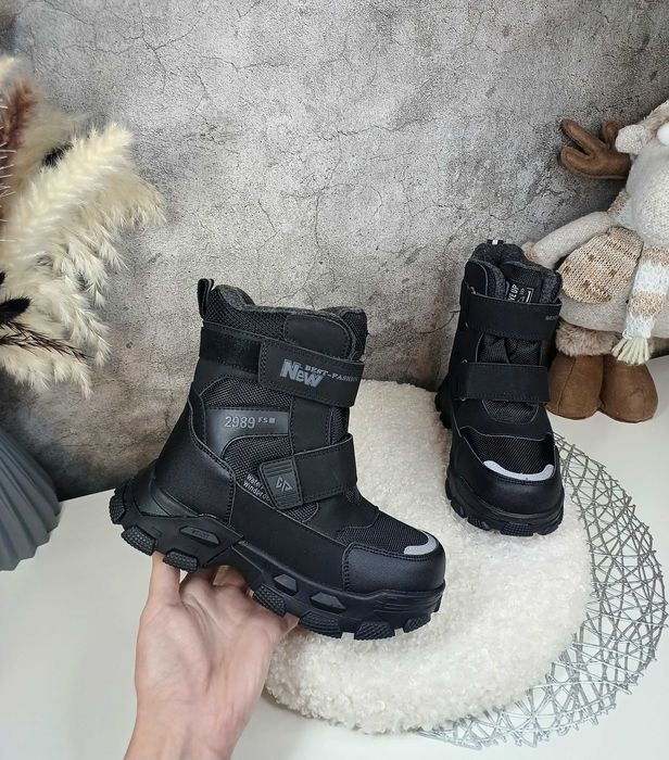 Зимові термо черевики Томм для хлопчика 32 33 34 35 36 37 38 чоботи