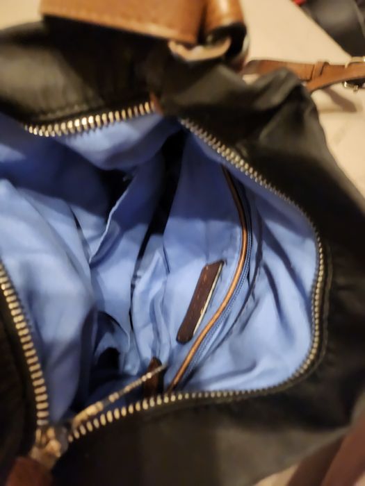 Torebka listonoszka materiał