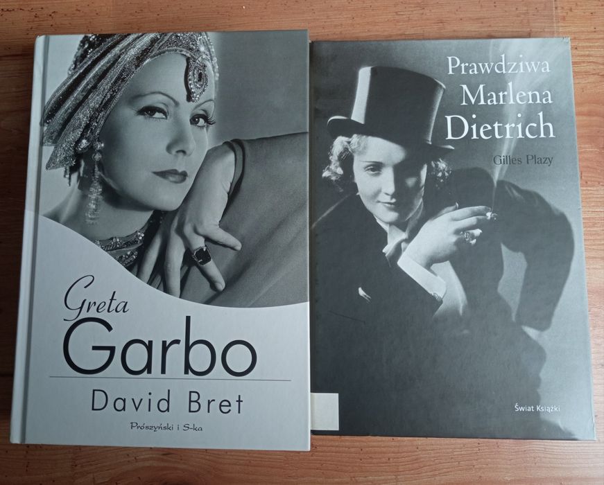 Książki Biografia Greta Garbo Bret Prawdziwa Marlena Dietrich Plazy