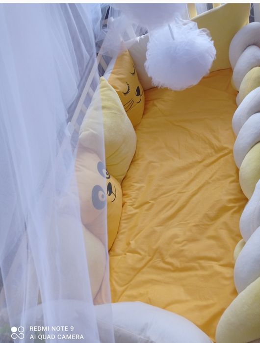 Набір в дитяче ліжечко  бу