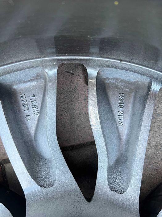 Диски KIA R18 7.5J PCD 5x114.3 ET46 DIA67.1