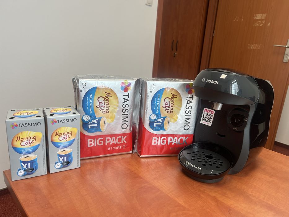 Ekspres Bosch Tassimo Haapy + 59 kapsułek