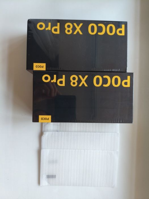 Poco X8 PRO 8*256 Yellow Global Version New скло в подарунок