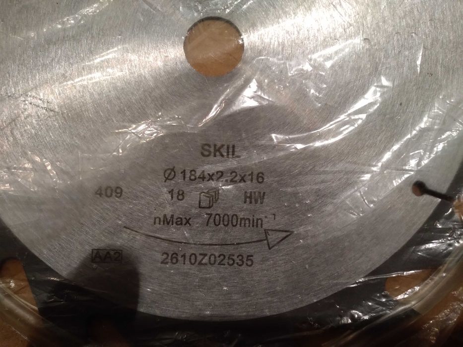 Sprzedam tarcze widiowa 184 do drewna