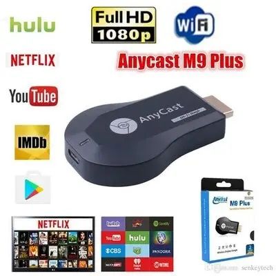 AnyCast M9 Plus. Smart tv / Miracast / air play /  CPU corex A-9