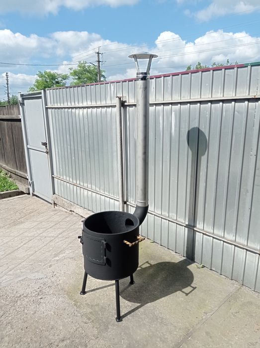 Печка под казан.сковороду