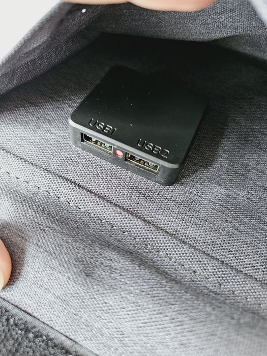 Przenośny składany panel słoneczny 28W 2xUSB torba