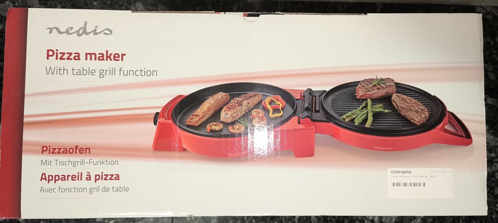 Forno de Pizzas Nedis – Novo